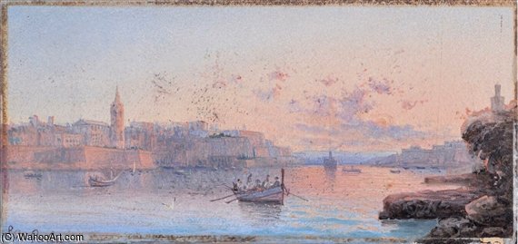 The Grand Harbour, Valetta — Luigi Maria Galea