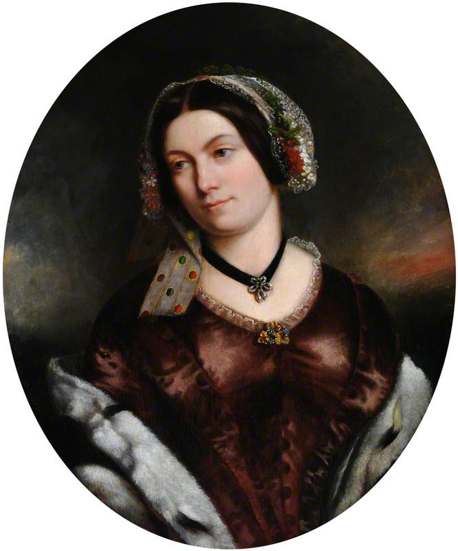Elizabeth Cattle, Mrs Robert Davies — Orazio De Manara