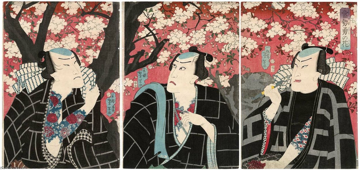 Modern Flowers Of Bravery — Tsukioka Yoshitoshi