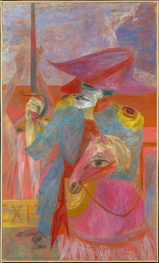 Exit — Yasuo Kuniyoshi