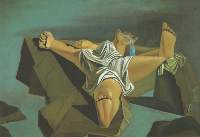 Figure On The Rocks (figura Damunt Les Roques), 1926 — Salvador Dalí