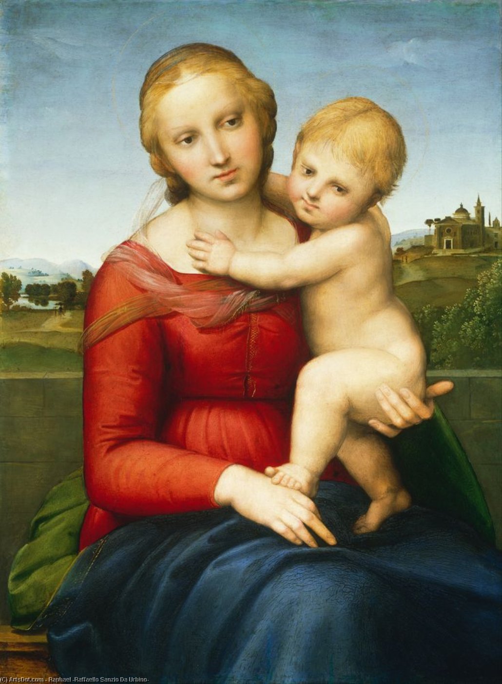 Small Cowper Madonna — Рафаэль