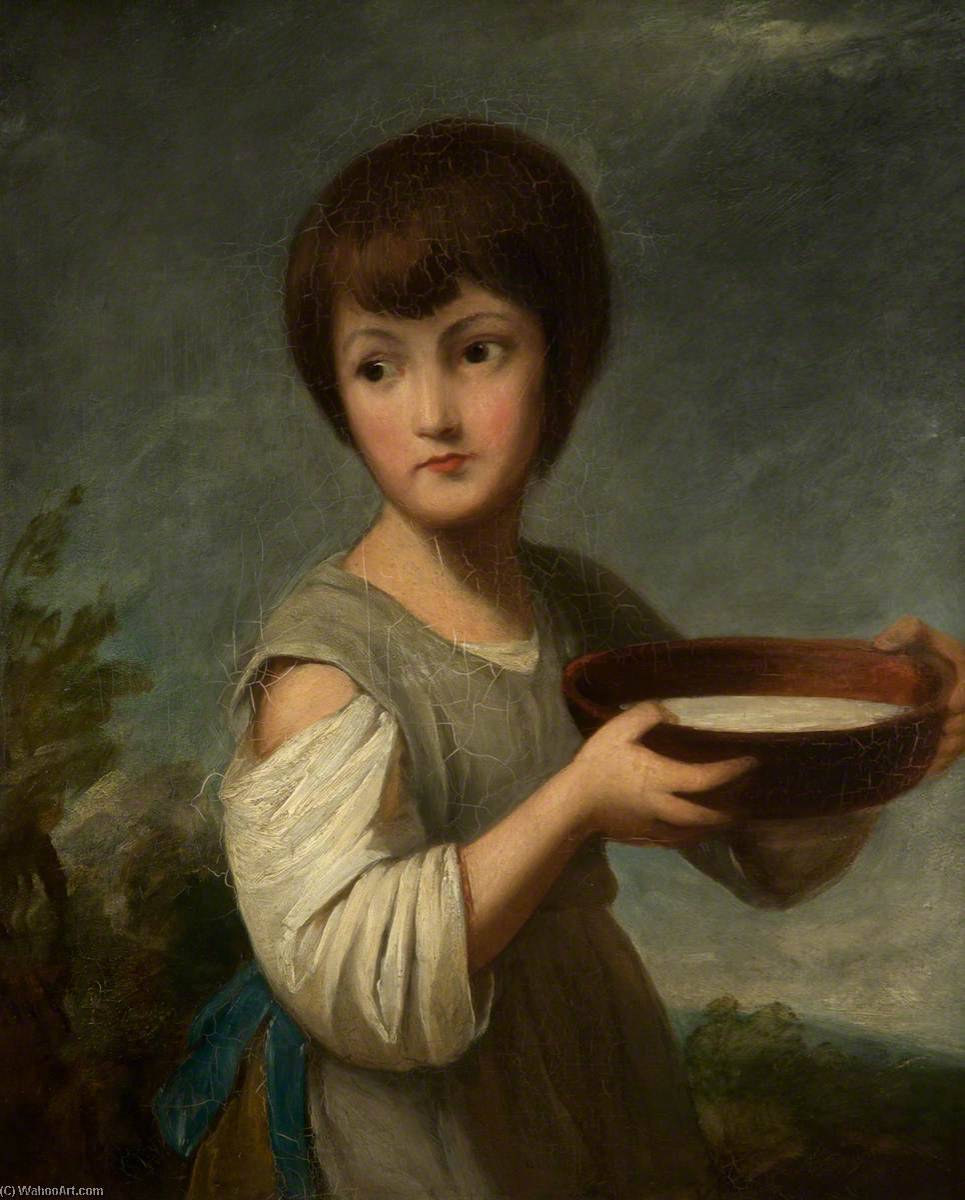 Lavinia, The Milk Girl (copy After Thomas Gainsborough) — Thomas Robson