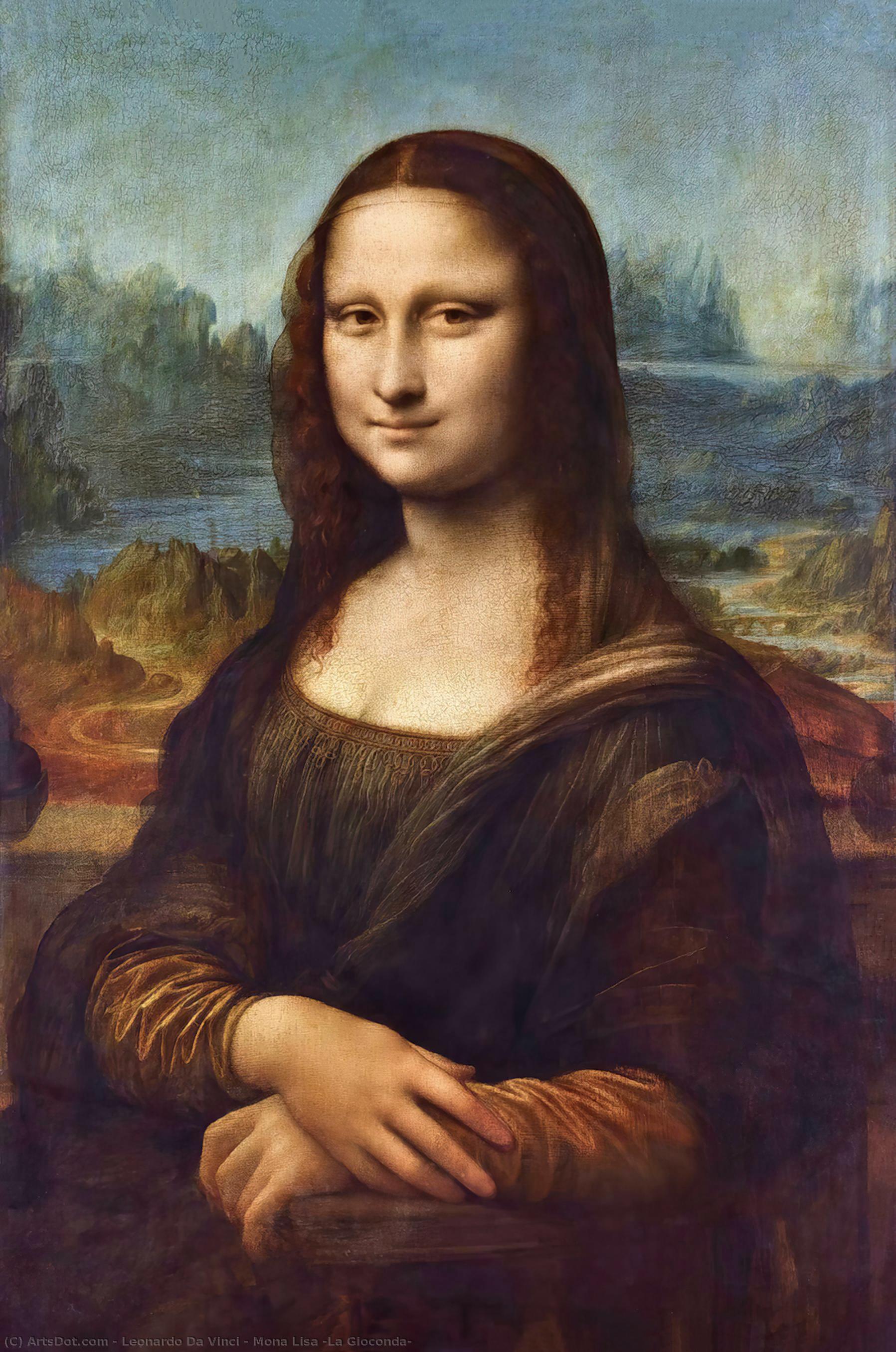 Die Mona Lisa (la Gioconda) — Leonardo Da Vinci