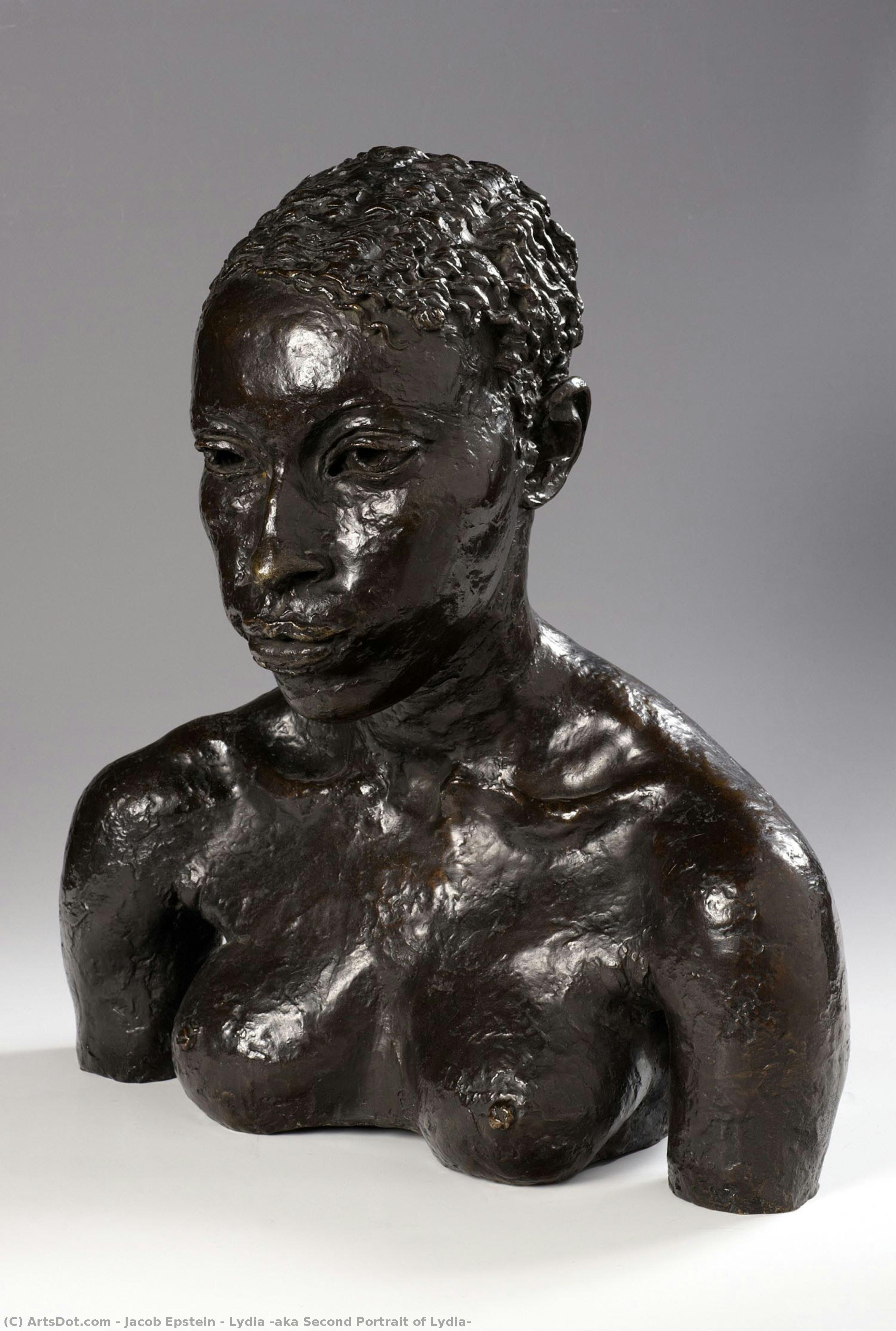 Lydia (aka Second Portrait Of Lydia) — Jacob Epstein