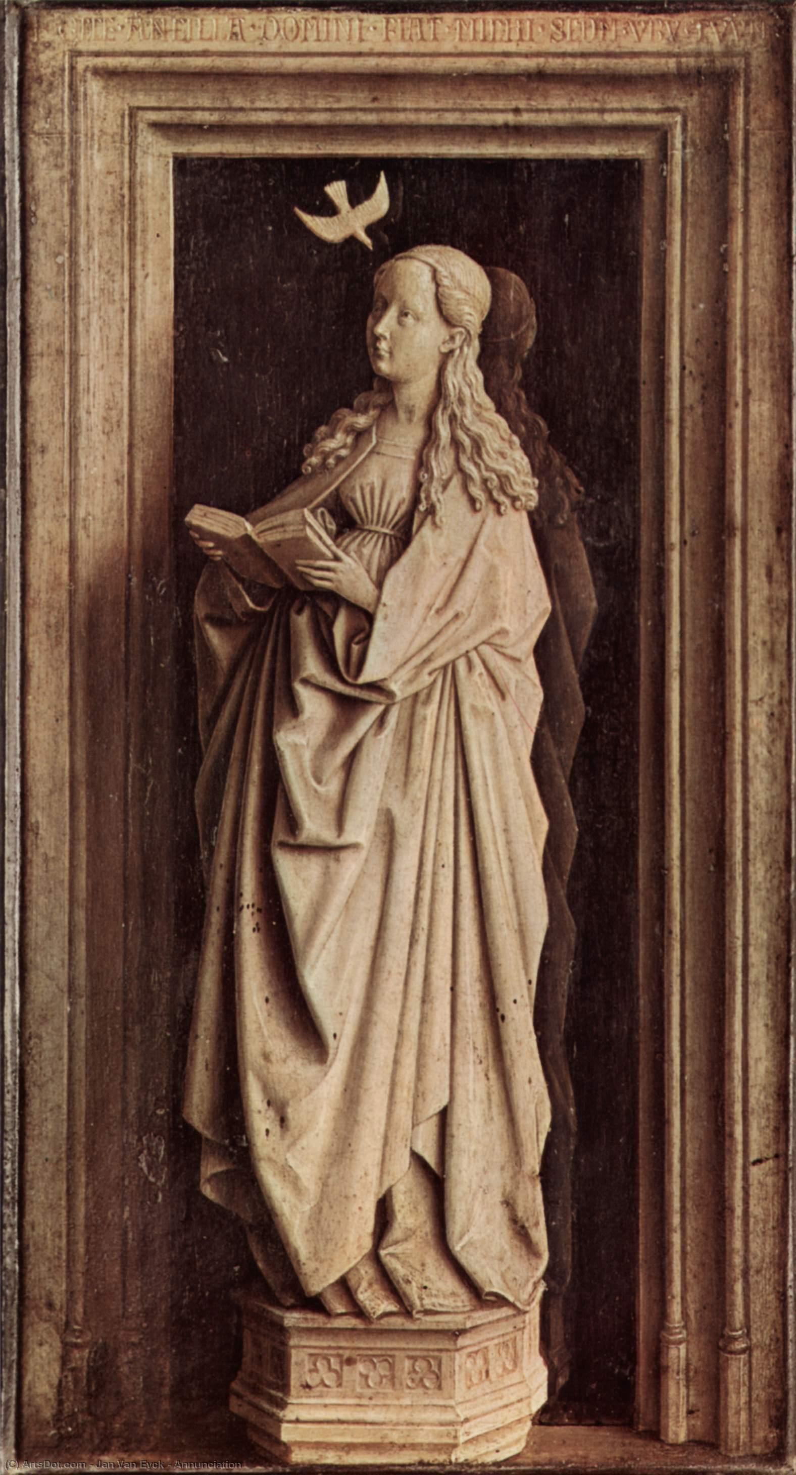 Annunciation — Ян Ван Эйк
