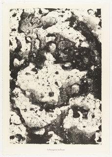 Rocky Cloud Formation (nuagerie Rocheuse) From The Portfolio Waters, Stones, Sand (eaux, Pierres, Sable) From Phenomena (les Phénomènes) — Jean Philippe Arthur Dubuffet