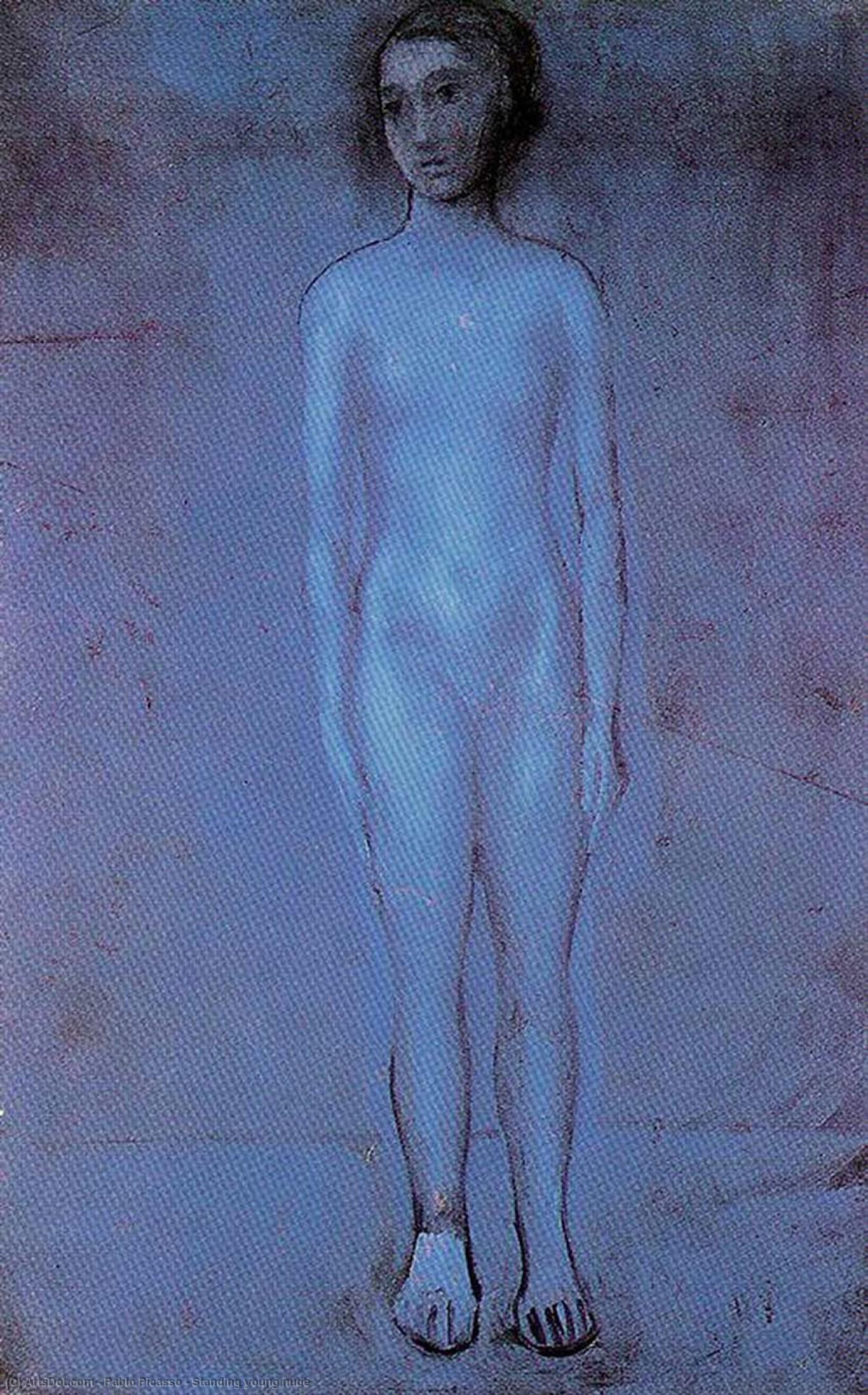 Standing Young Nude — Пабло Пикассо