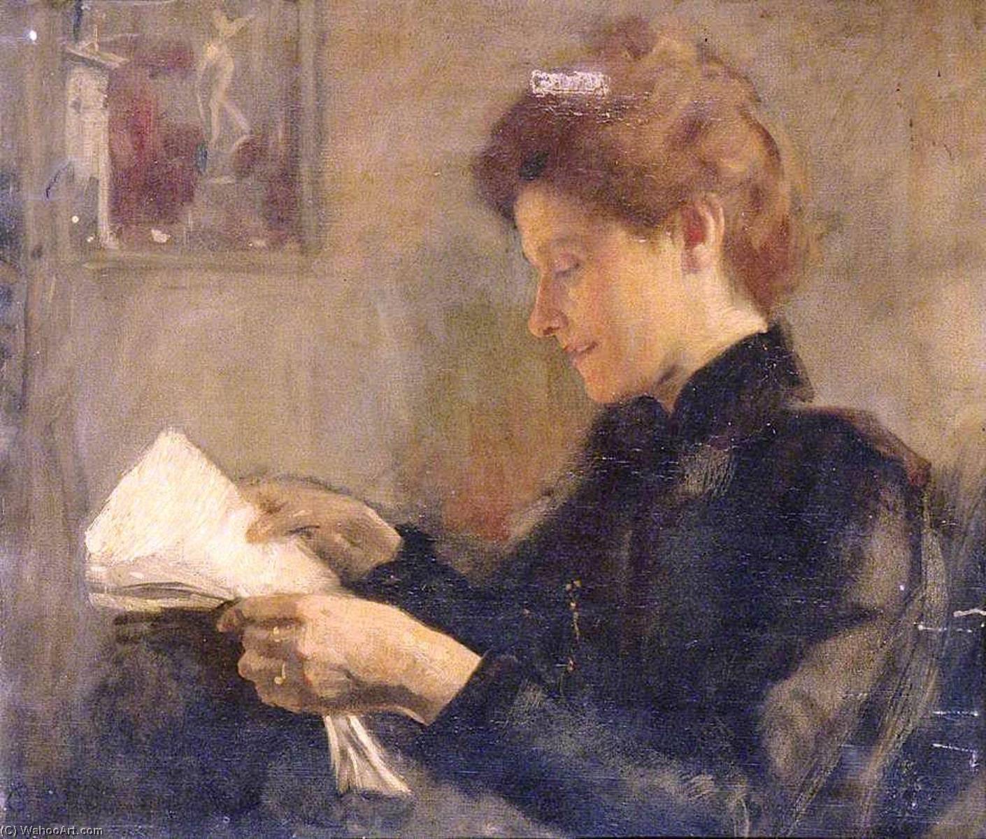 My Wife Reading — Charles Gogin