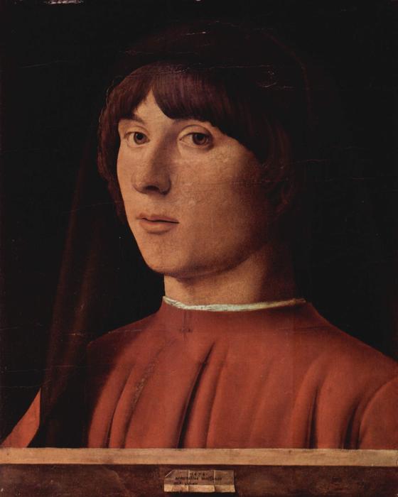 Portrait Of A Man — Antonello Di Giovanni Di Antonio (antonello Da Messina)