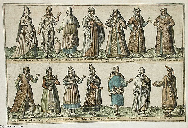 Omnium Pene Europae, Asiae, Aphricae Atque Americae Gentium Habitus_47 — Abraham De Bruyn