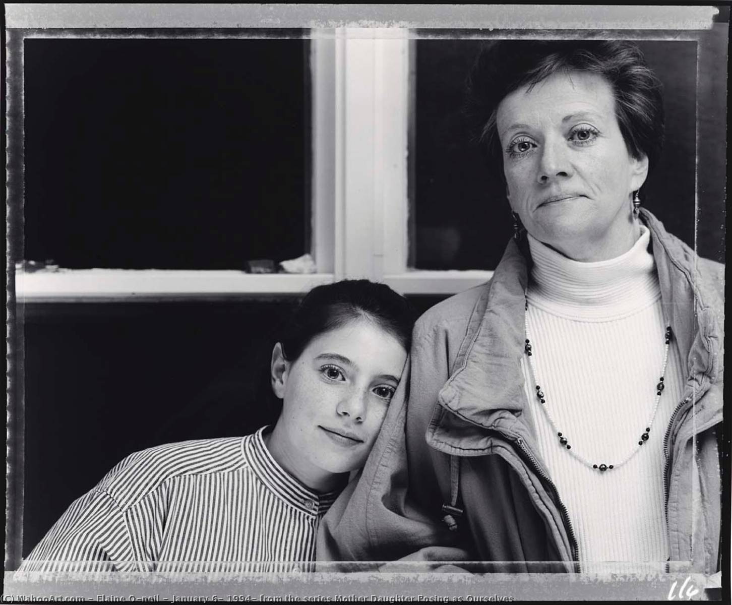 January 6, 1994, From The Series Mother Daughter Posing As Ourselves — Elaine O'neil