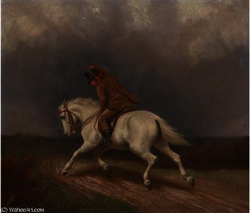 Riding Into The Storm — Francis Calcraft Turner