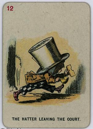 The Hatter Leaving The Court — Sir John Tenniel