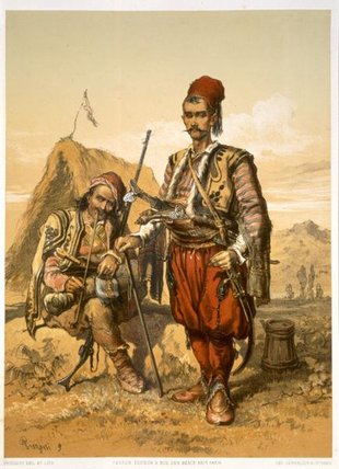 Turkish Foot Soldiers In The Ottoman Army — Amadeo Preziosi