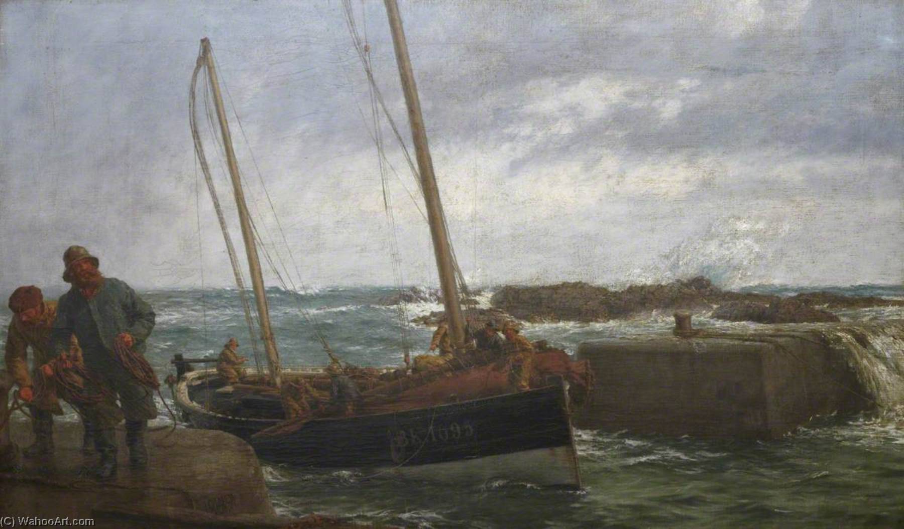 St Abbs Harbour — Adriaan Josef Heymans