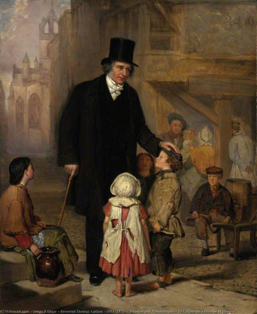 Reverend Thomas Guthrie (1803–1873), Preacher And Philanthropist, Dr Guthrie On A Mission Of Mercy — James R Edgar