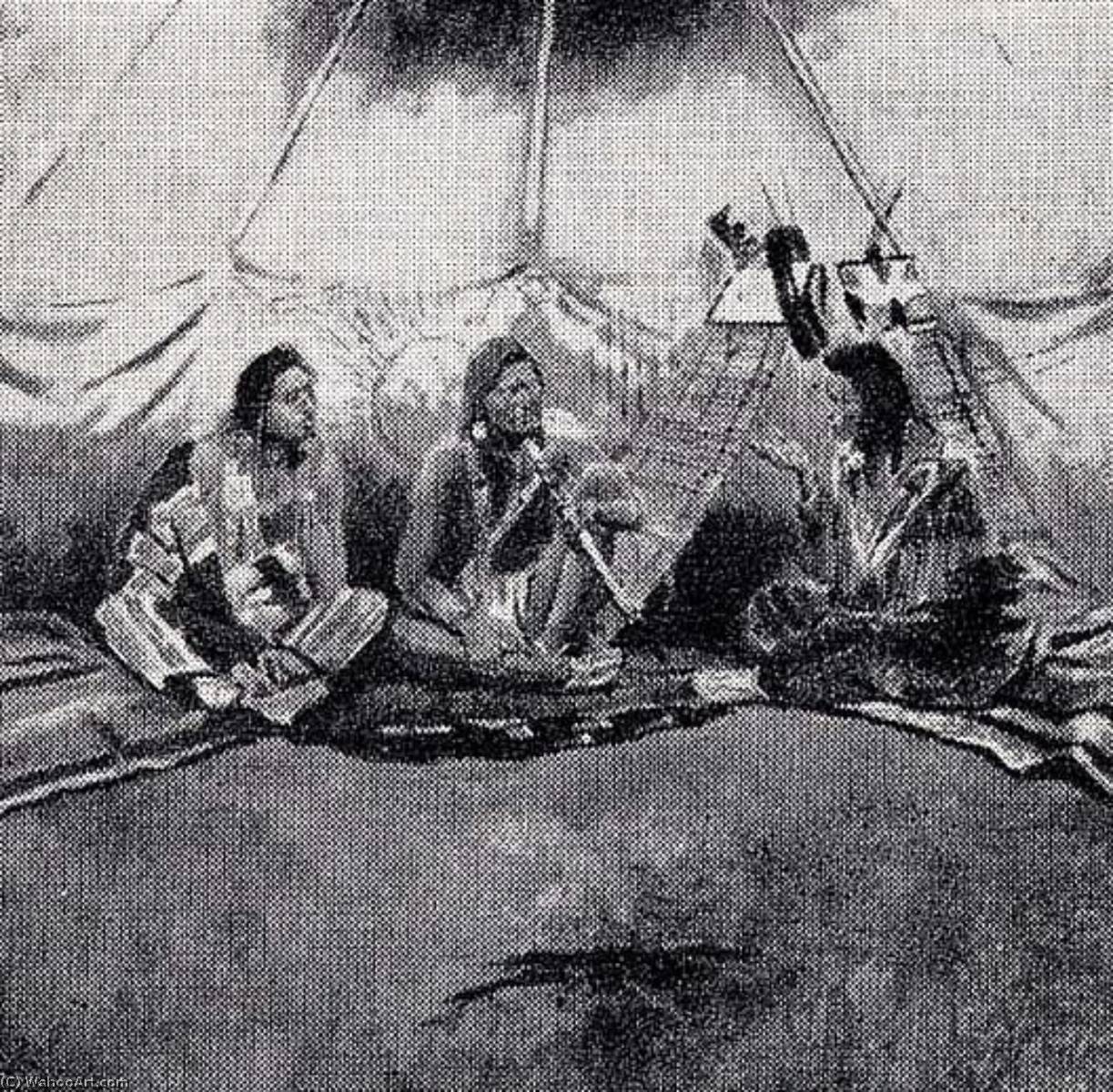 The Peace Talk, (painting) — Charles Marion Russell