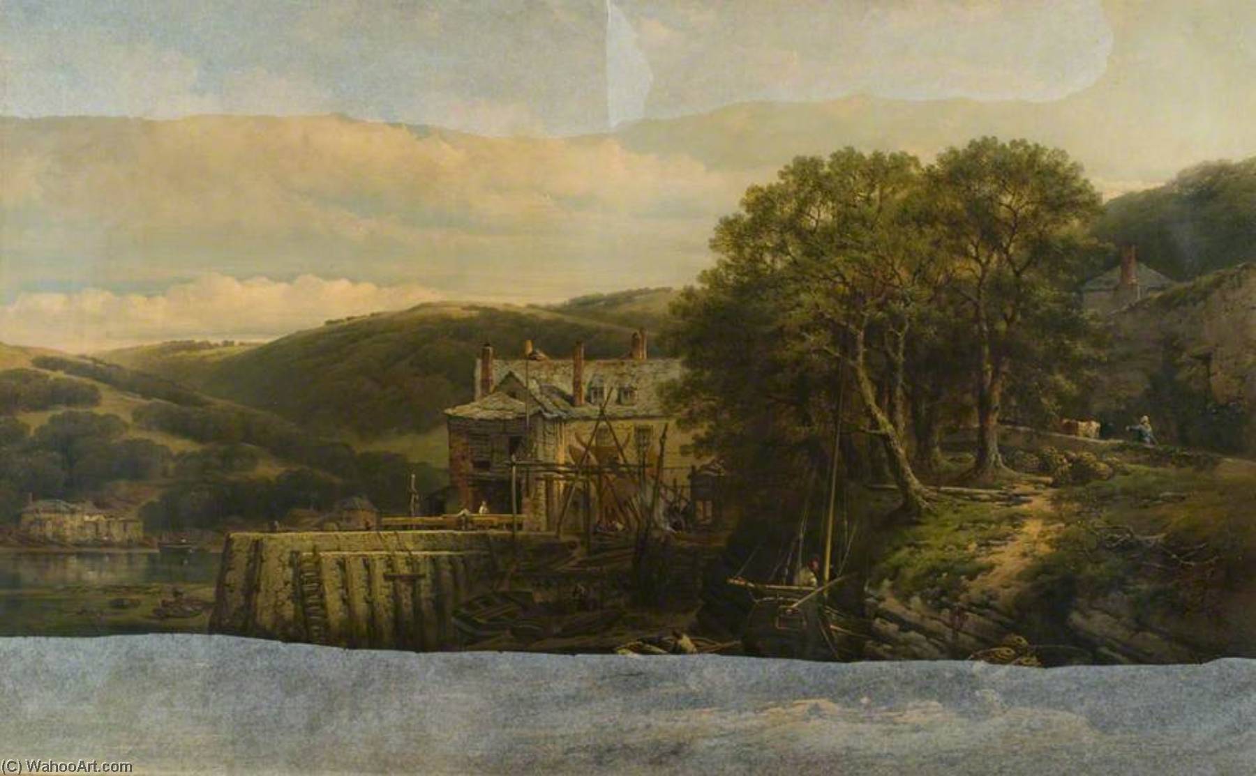 Kingsweir On The Dart, Devon — William Pitt