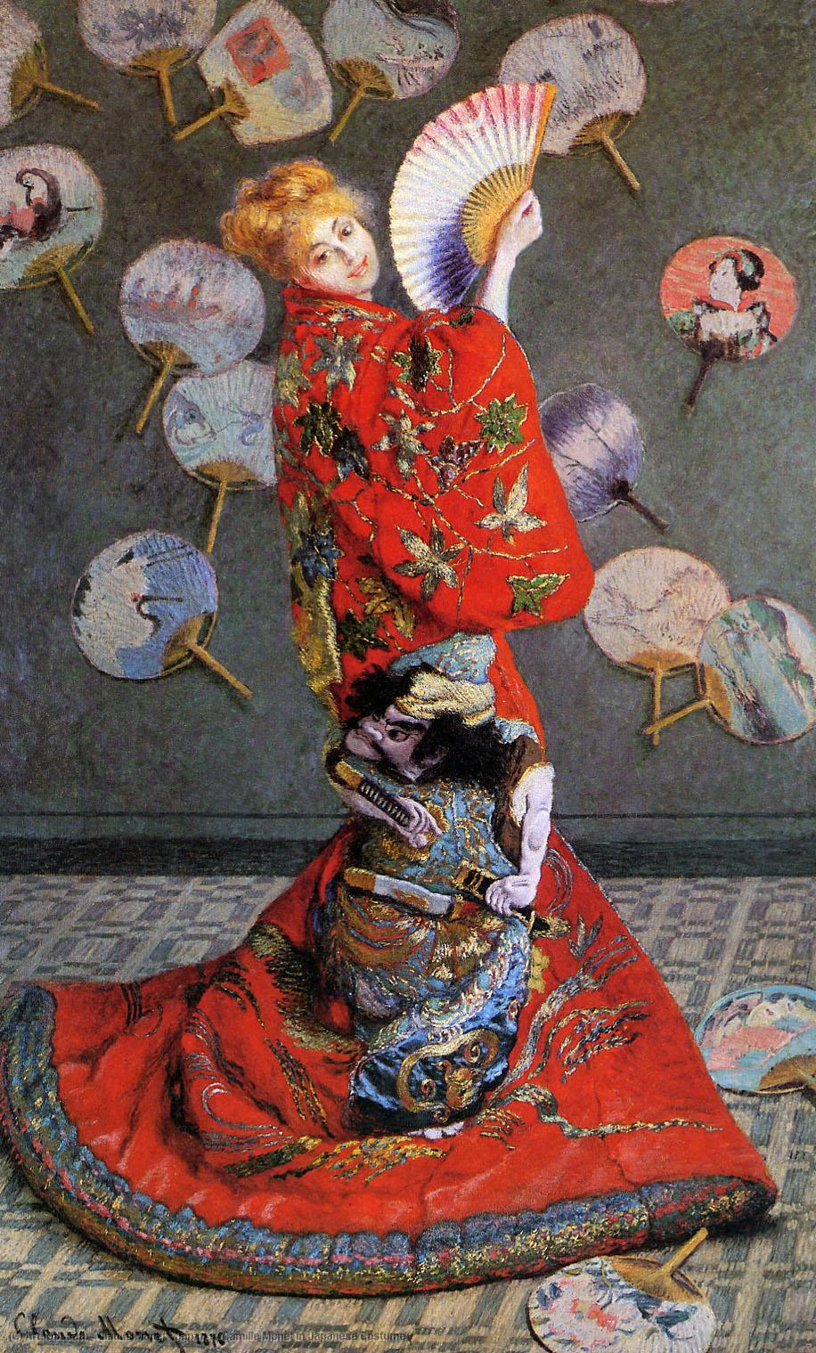 Japan's (camille Monet In Japanese Costume) — Claude Monet