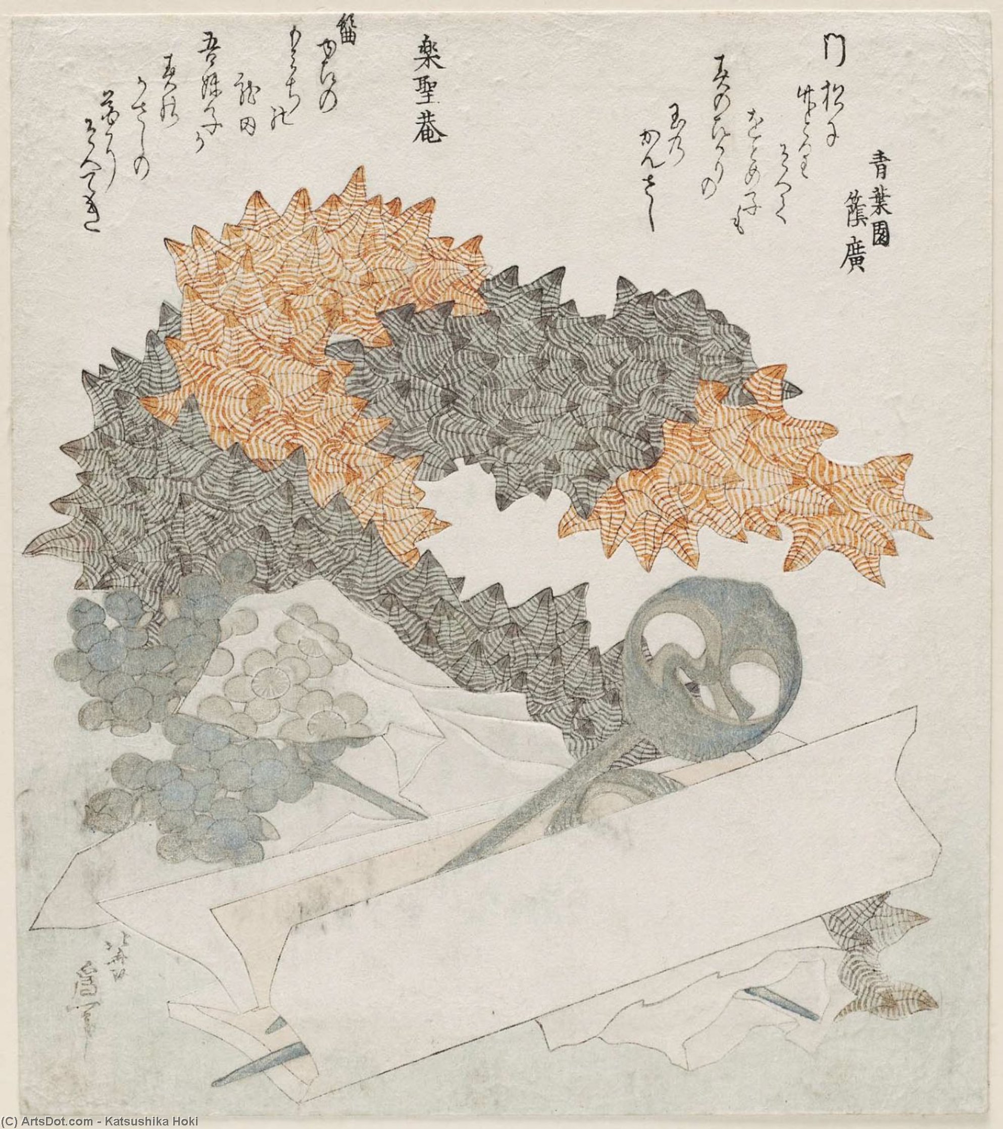 Accesories For The Hair — Katsushika Hokusai