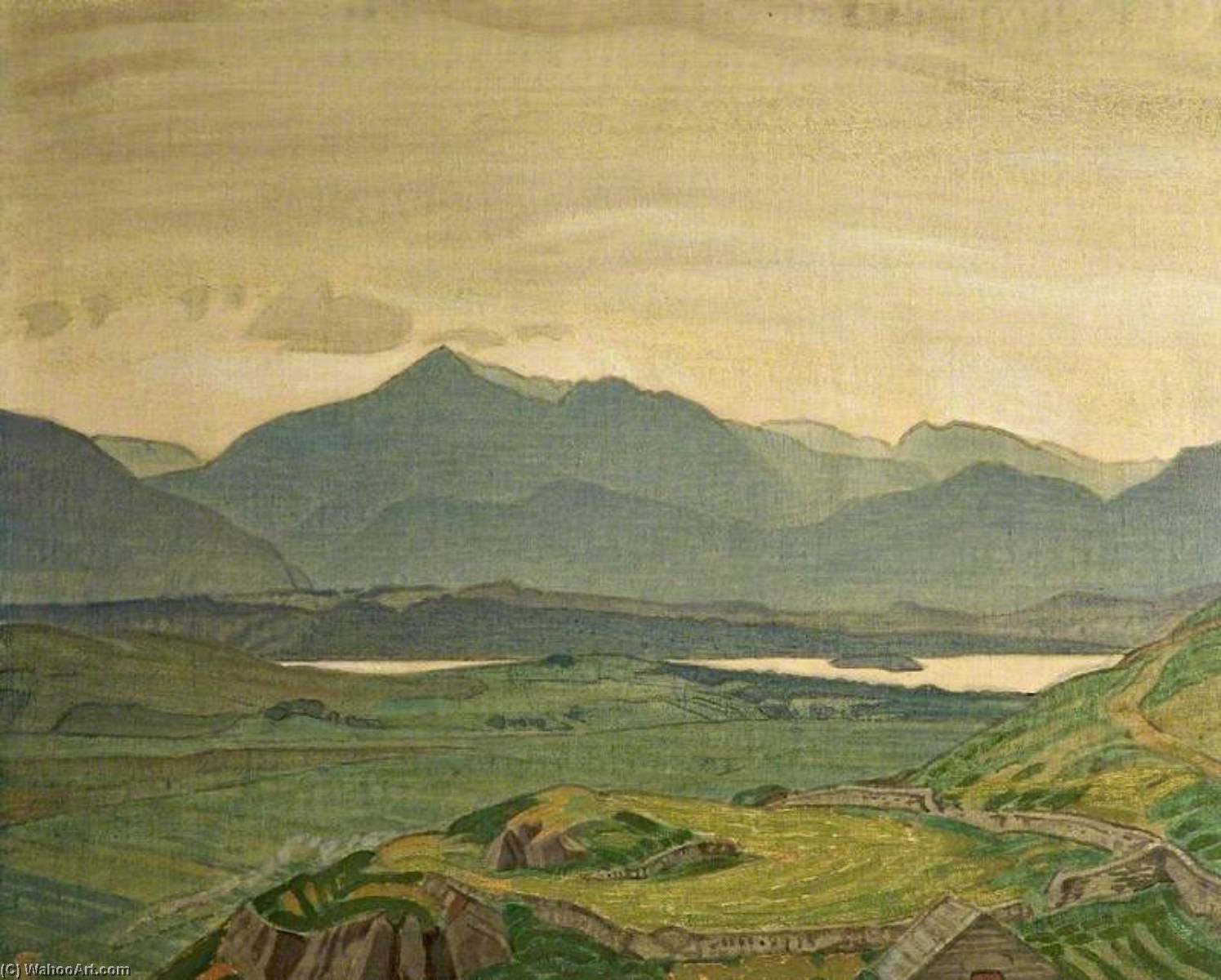 Rain Gathering On Snowdon — Charles March Gere