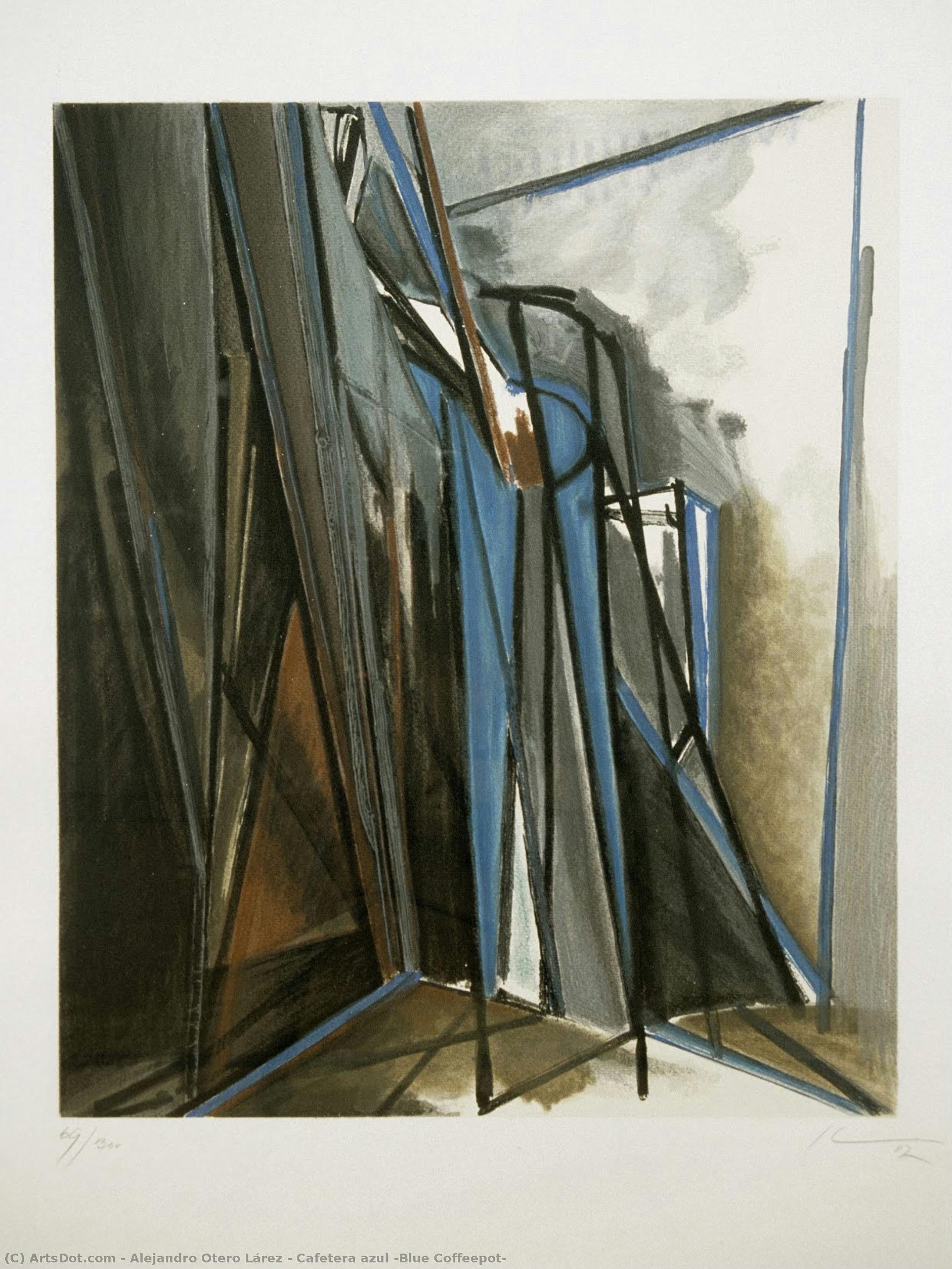 Cafetera Azul (blue Coffeepot) — Alejandro Otero Lárez