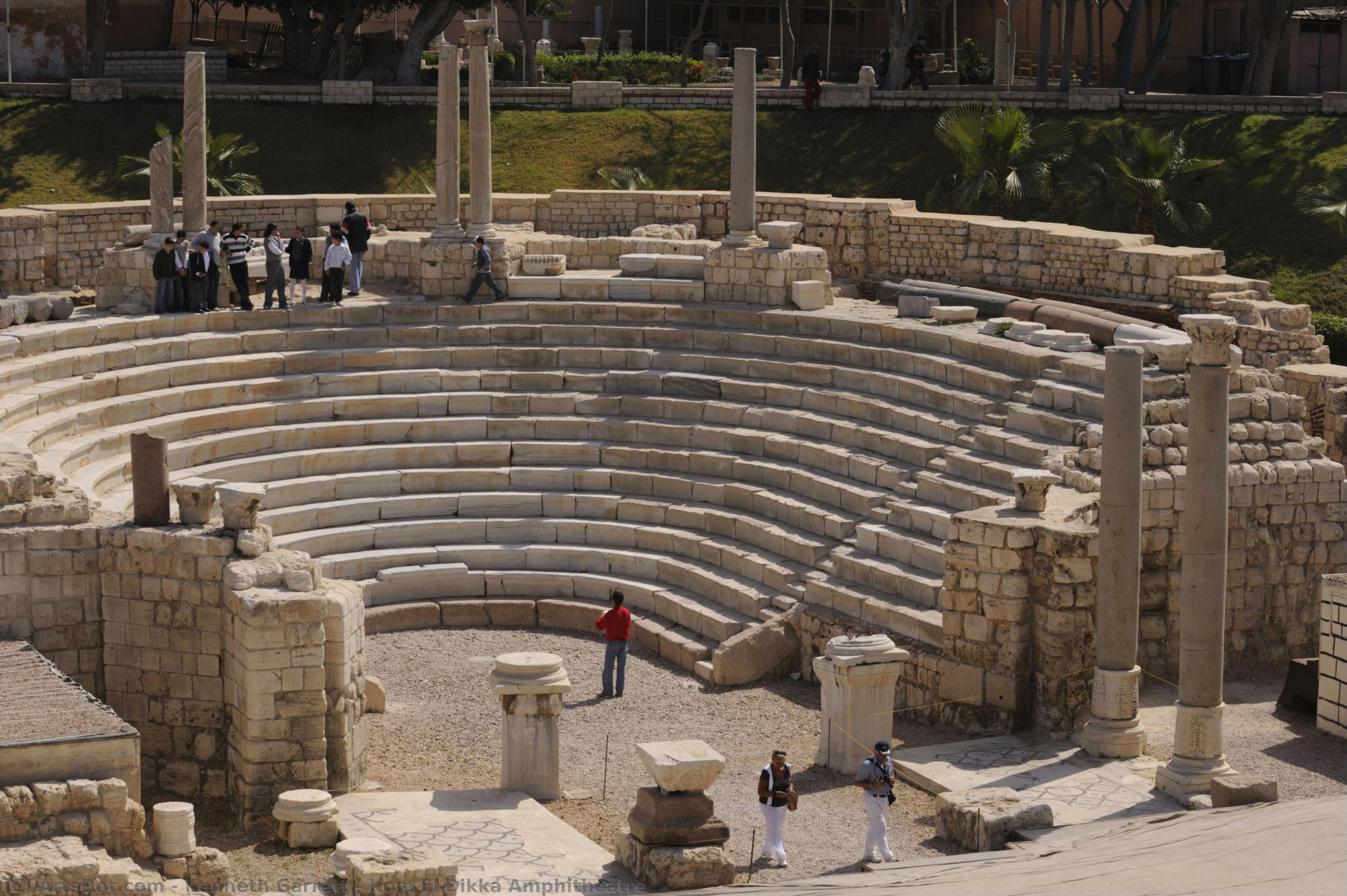 Kom El Dikka Amphitheatre — Kenneth Garrett