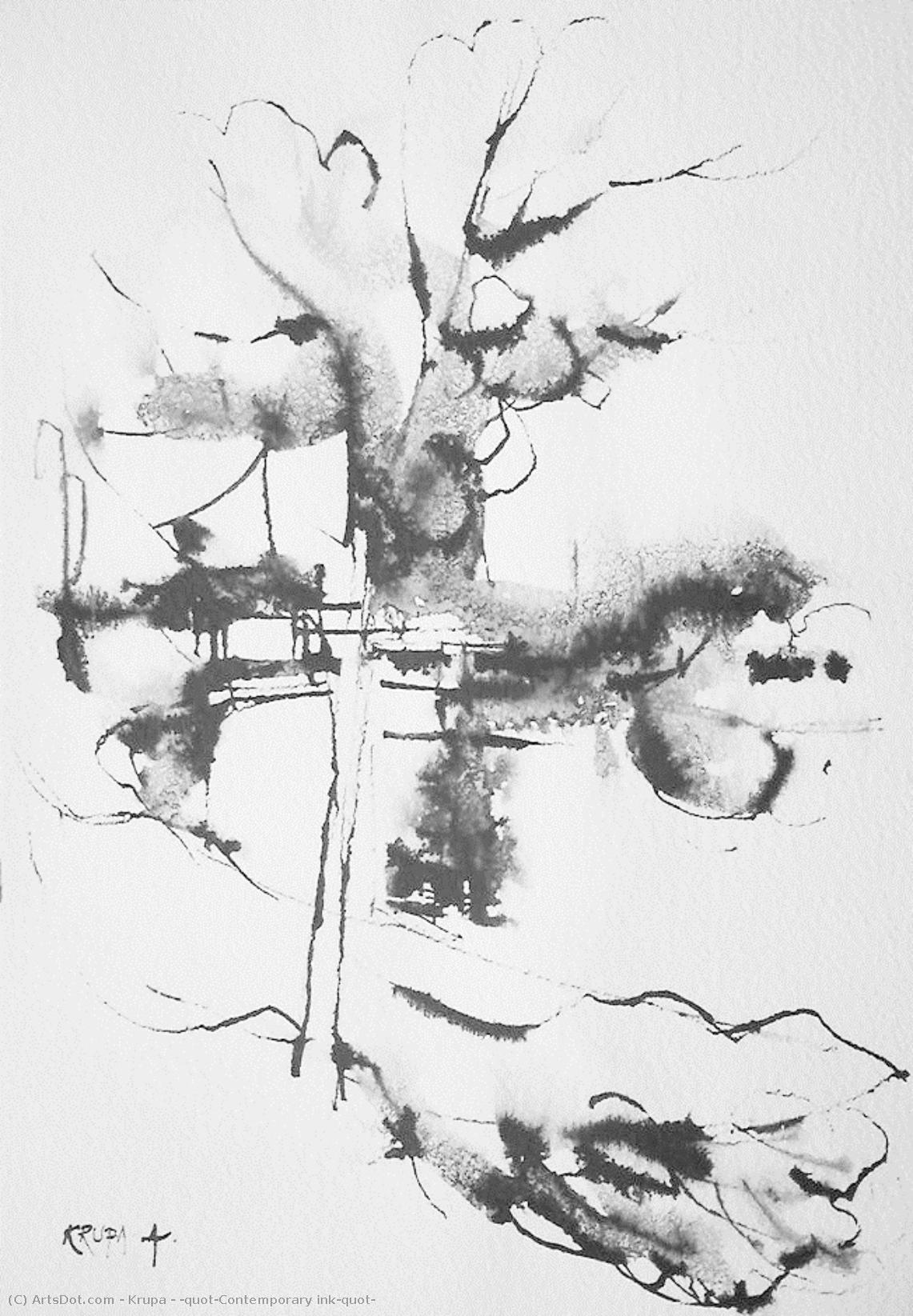 ^quot;contemporary Ink^quot; — Alfred Freddy Krupa