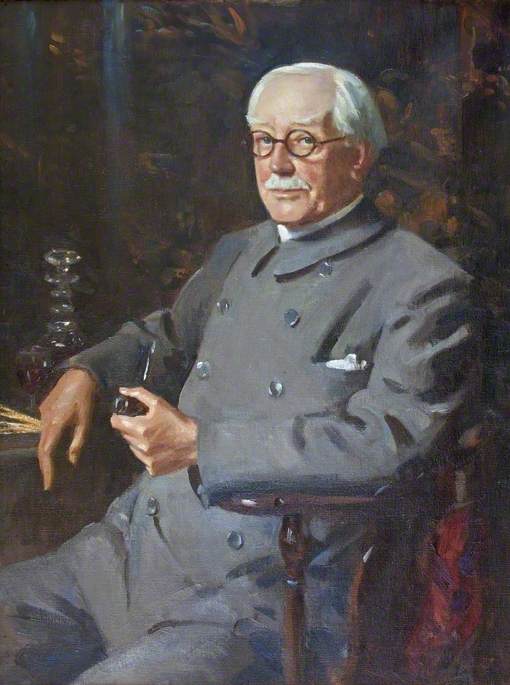 Dr Edwin Sloper Beaven (1857–1941) — Wilfrid Gabriel De Glehn