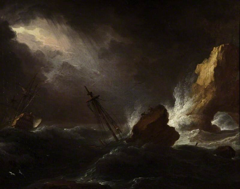 Seascape In Stormy Weather — Lukas Moser