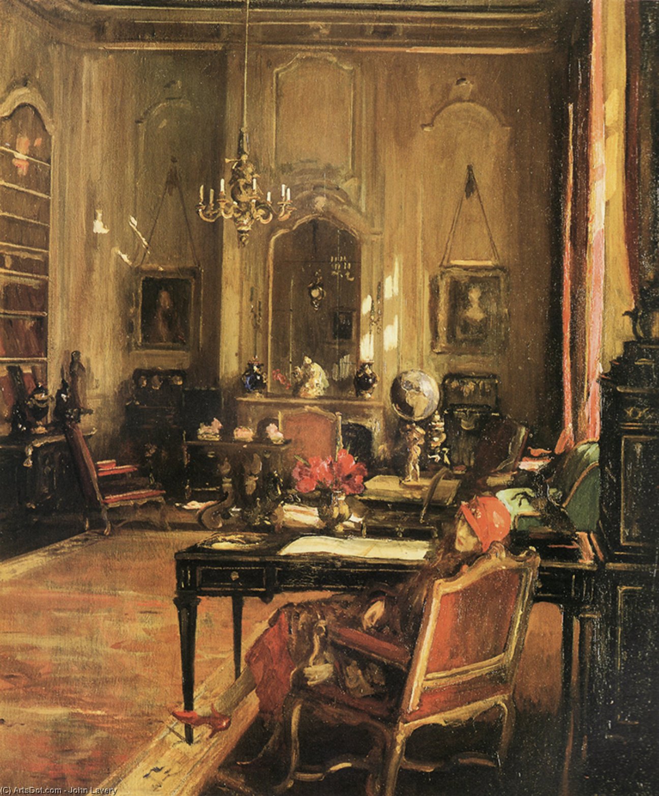 The Red Hat (also Known As A Mayfair Drawing Room) — Sir John Lavery