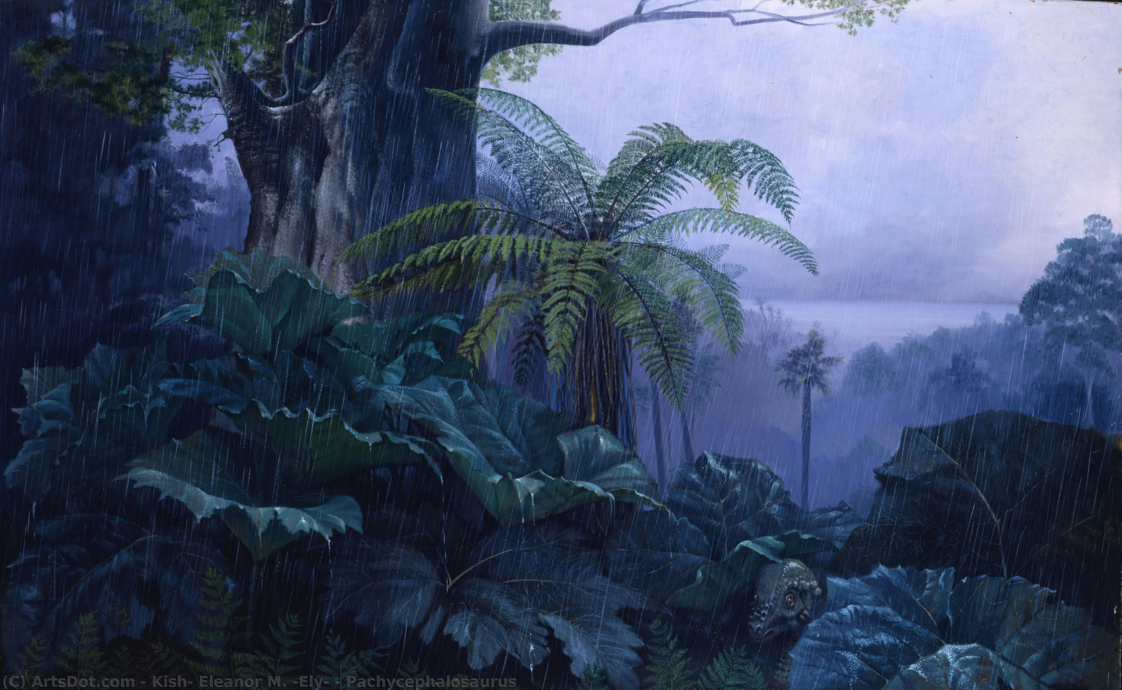 Pachycephalosaurus — Eleanor Kish