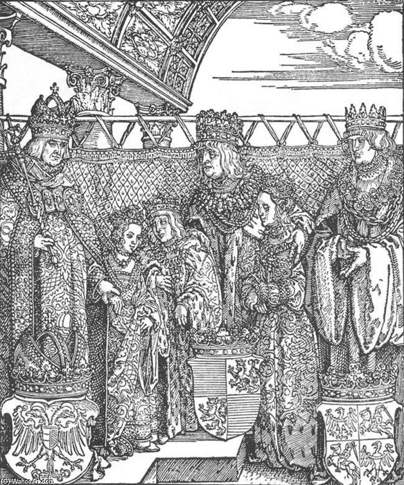 Triumphal Arch (detail) — Albrecht Dürer