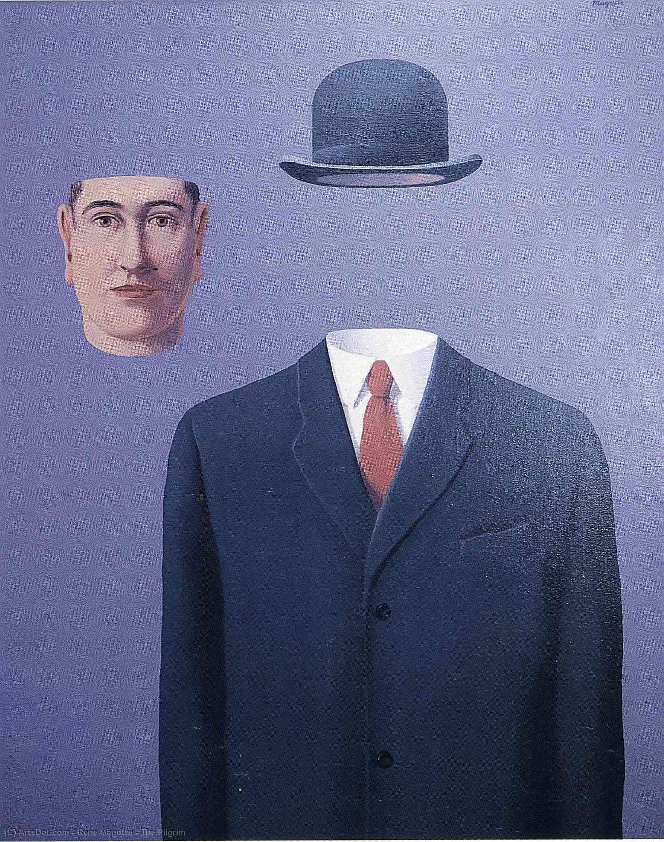 The Pilgrim — Рене Магрит