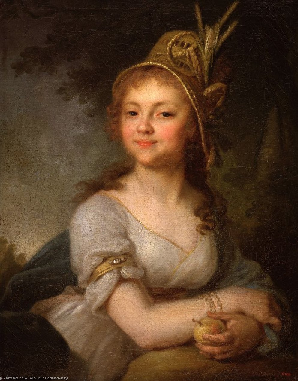 Portrait Of E. N. Arsenyeva — Vladimir Lukich Borovikovsky