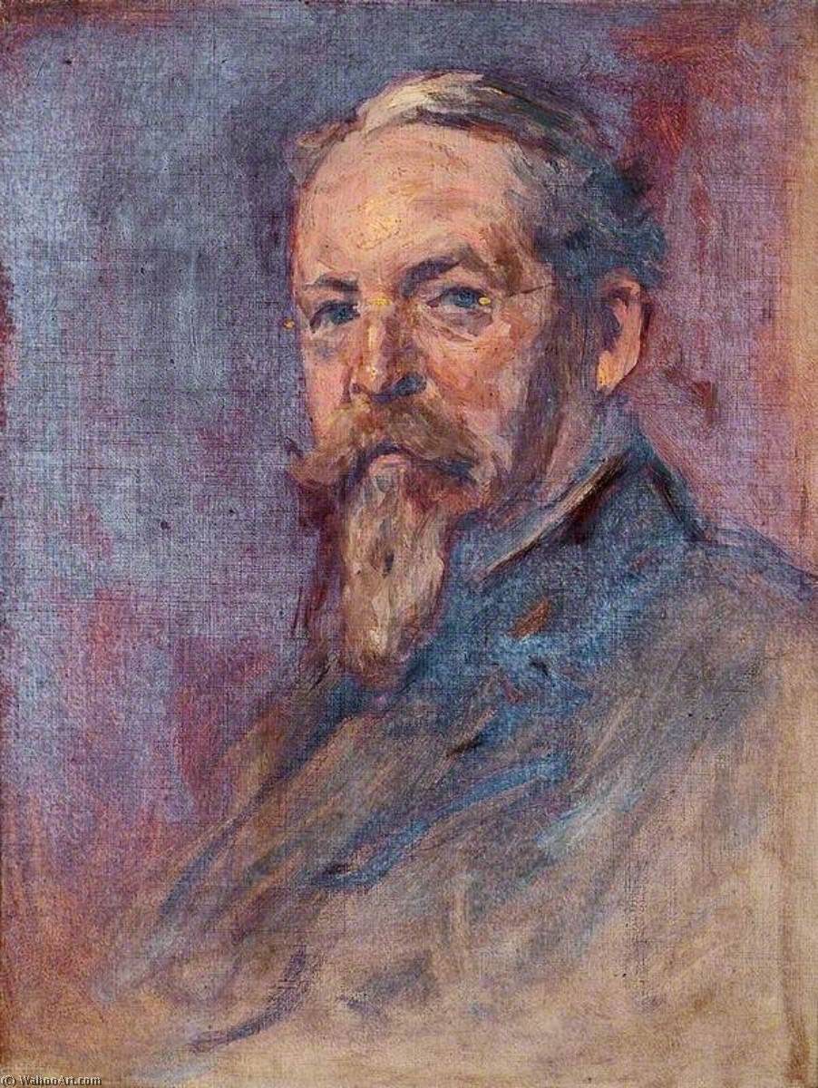 Head Of An Elderly Man With A Goatee Beard — George Reid