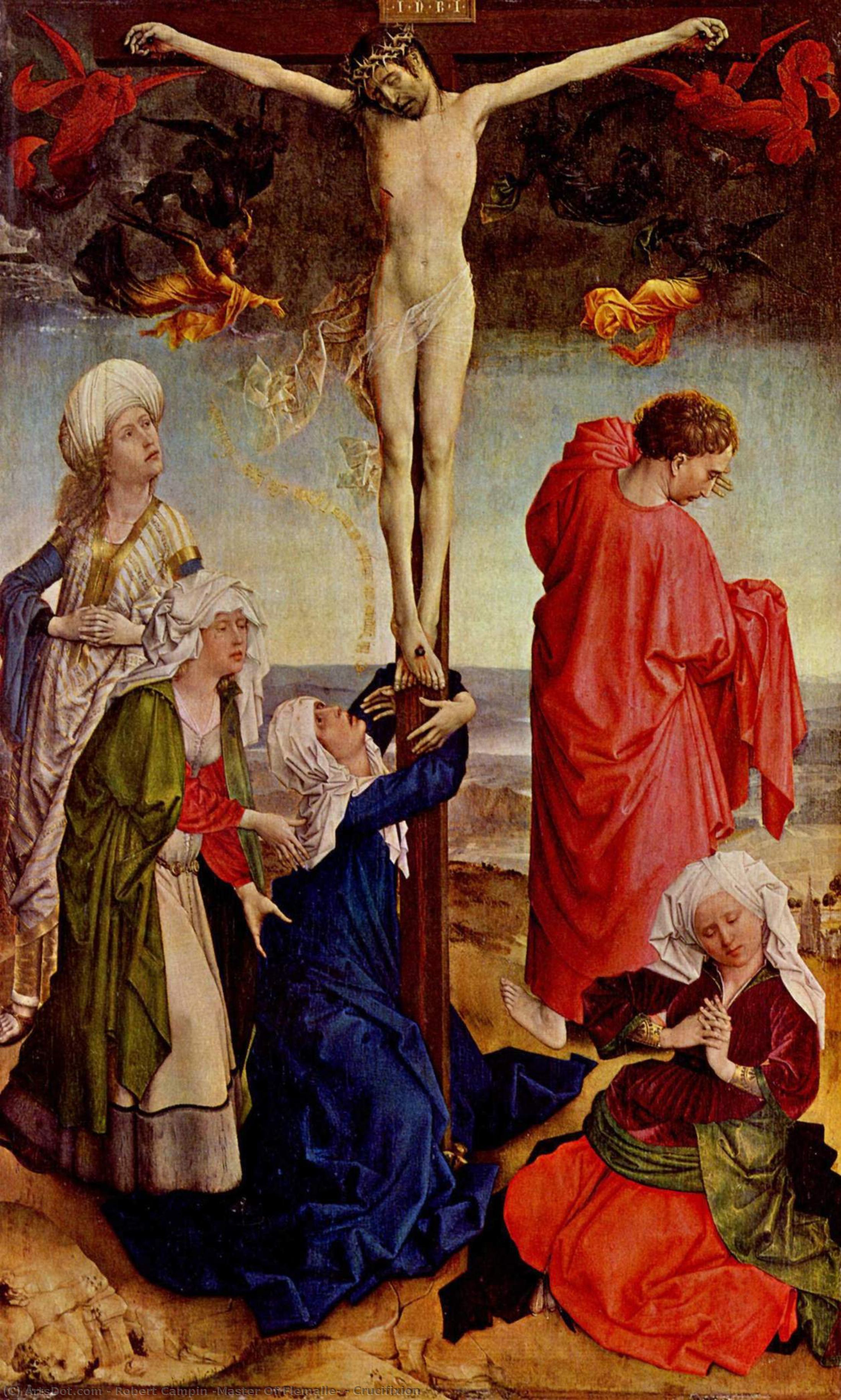Crucifixion — Robert Campin (master Of Flemalle)