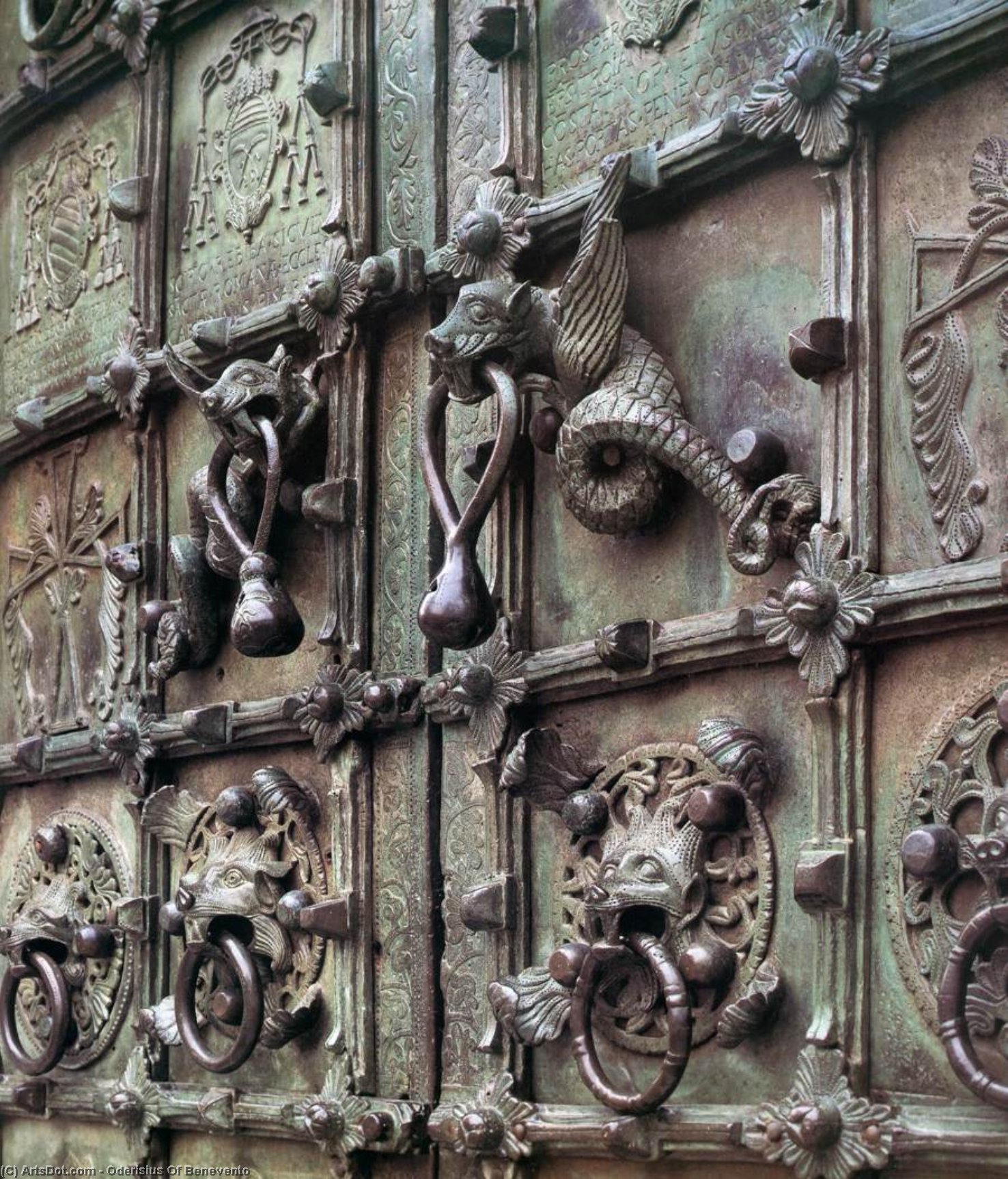 Door Of The West Portal — Oderisius Of Benevento