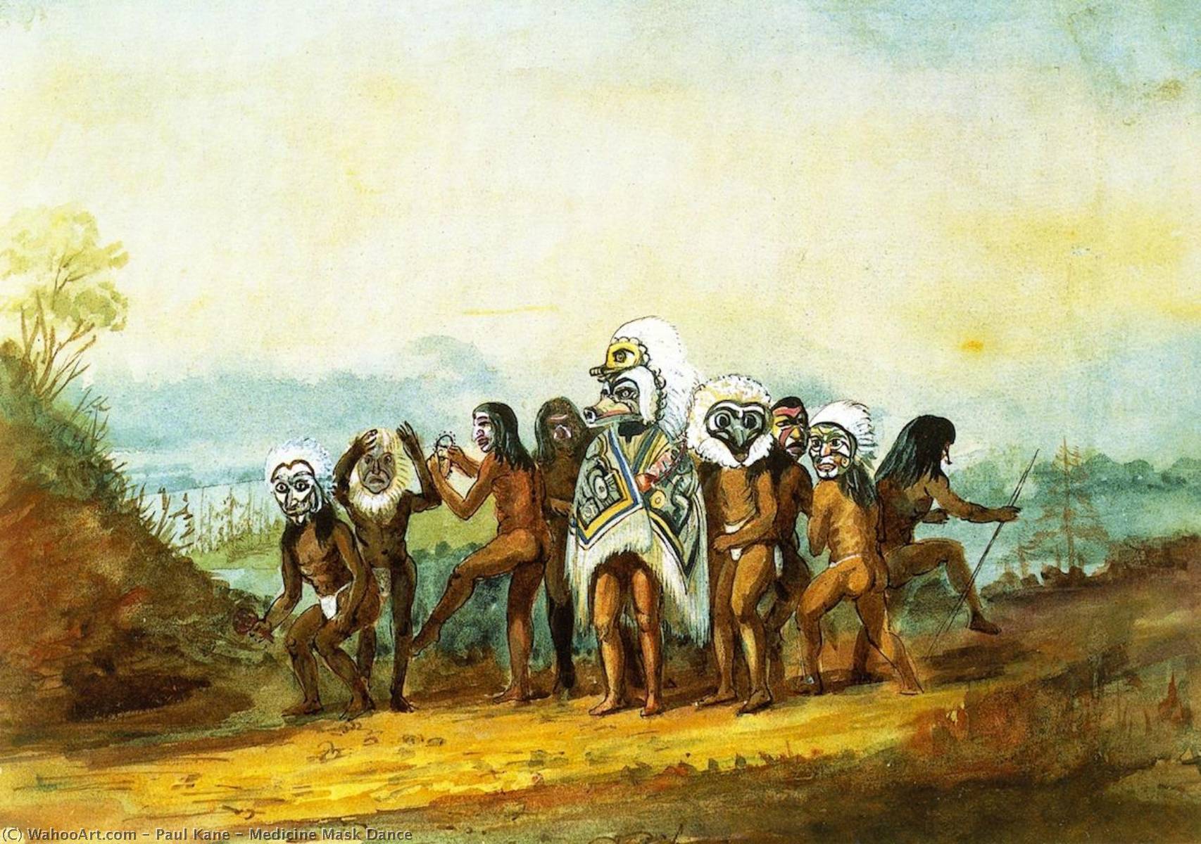 Medicine Mask Dance — Paul Kane