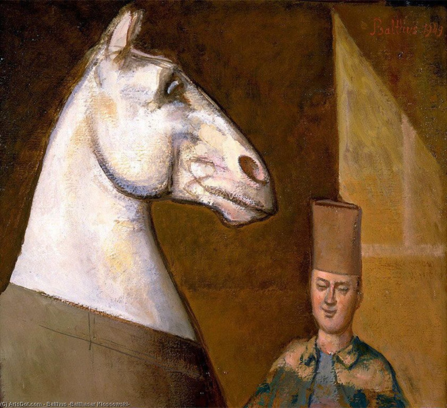 Moroccan Horseman And His Horse — Balthus