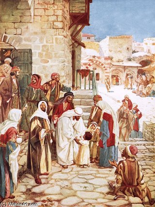 Jesus Blessing Little Children — William Brassey Hole