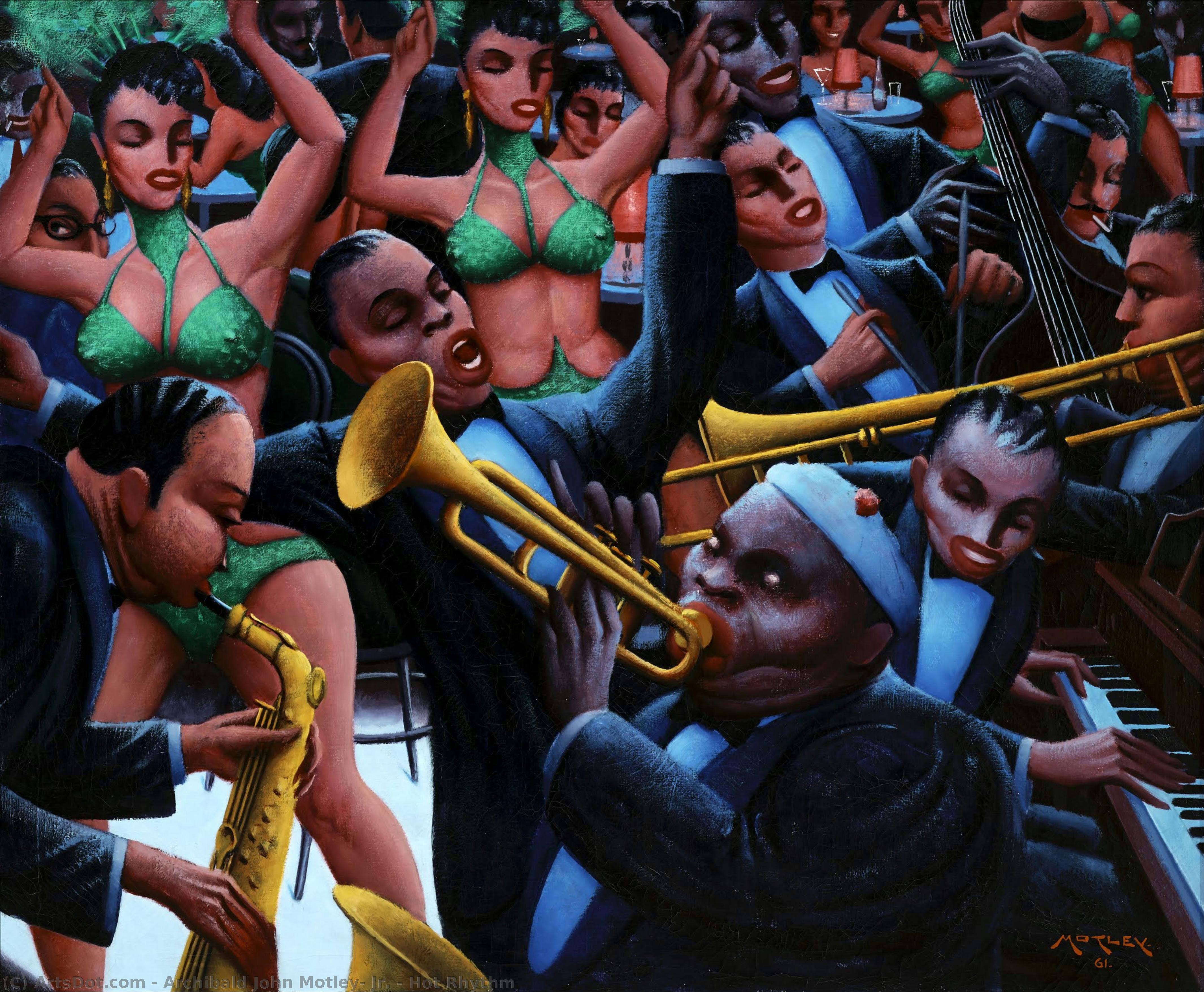 Hot Rhythm — Archibald John Motley Jr.