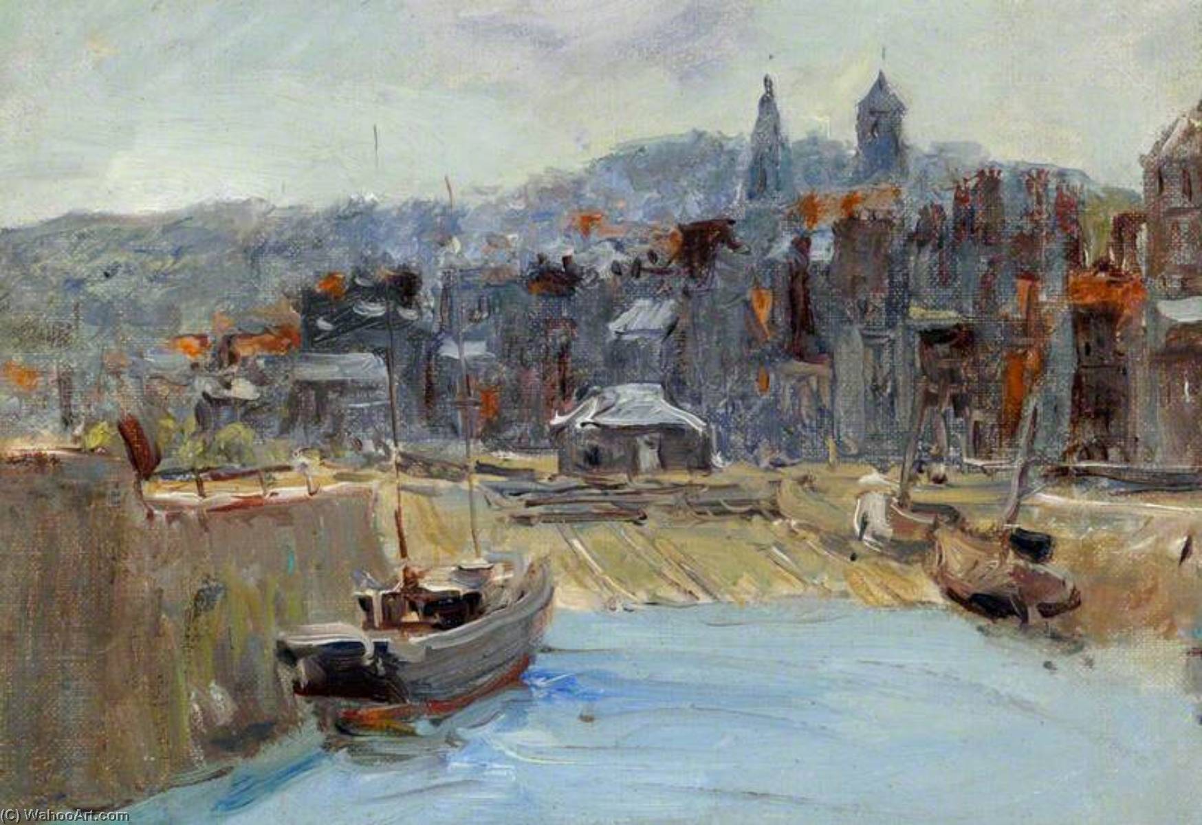 Careening Hard, St Peter Port — Anna Richards Brewster