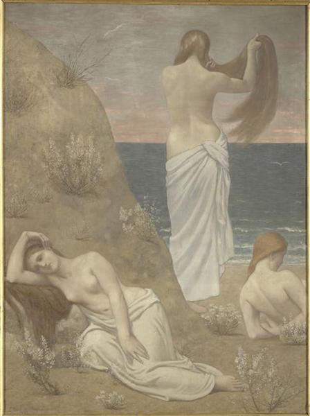 Jeunes Filles Au Bord De La Mer — Pierre Cécile Puvis De Chavannes