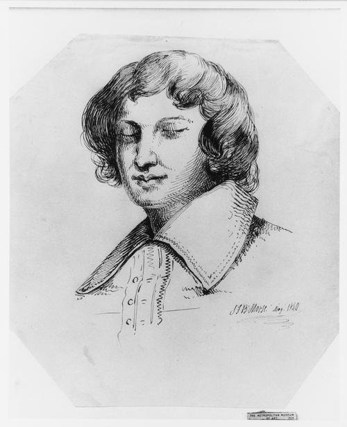 Head Of A Man (from Mcguire Scrapbook) — Samuel Finley Breese Morse
