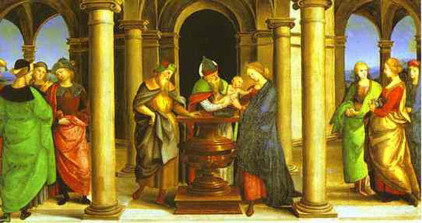 Presentation In The Temple — Рафаэль