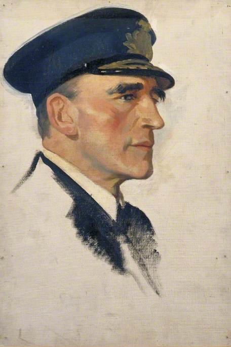 Sketch Of 'rear Admiral Sir Reginald Y. Tyrwhitt — Glyn Warren Philpot