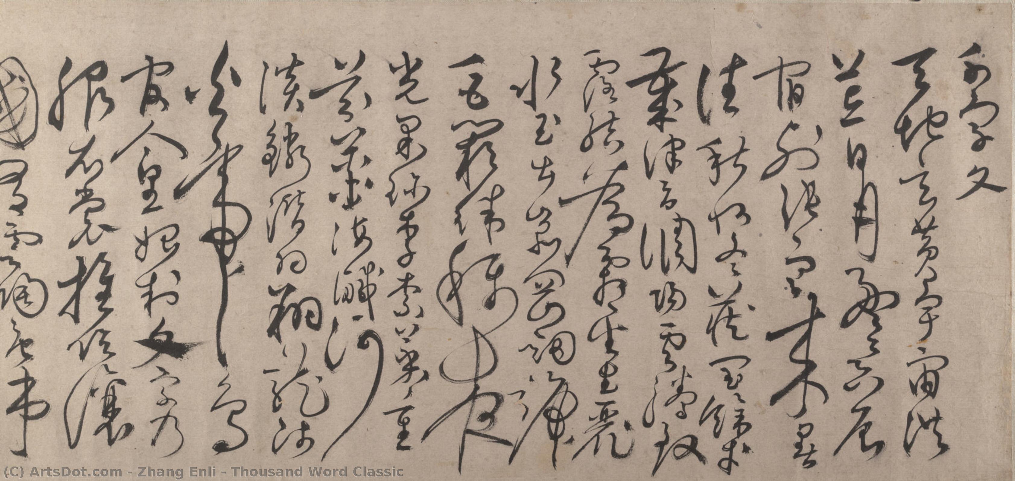 Thousand Word Classic — Zhang Enli