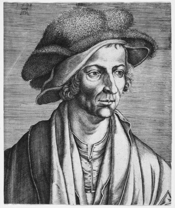 Portrait Of Joachim Patinir — Aegidius Sadeler Ii